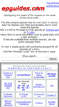 Mobile Screenshot of epguides.com